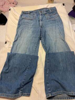Vintage Male Brand High-Waisted Denim Jeans 28 Inch Waist